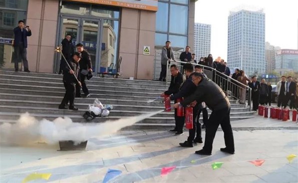 威海產投集團開展“全民消防，生命至上” 消防宣傳月活動
